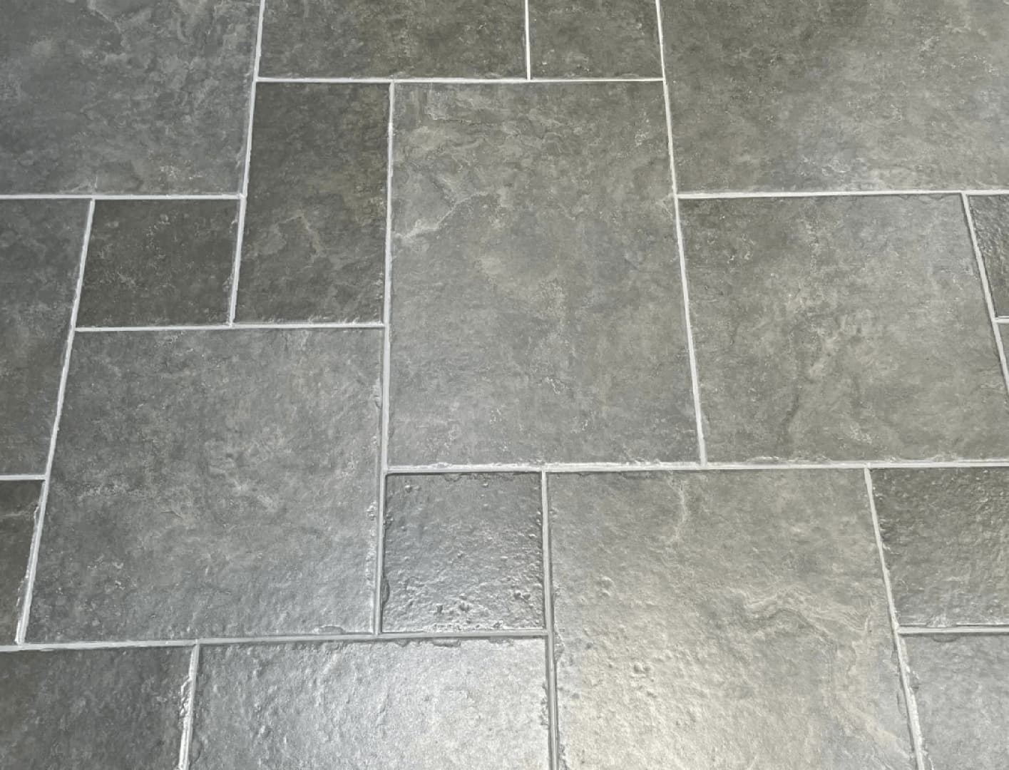 Apple Grey Limestone flooring stair and landscape stone application