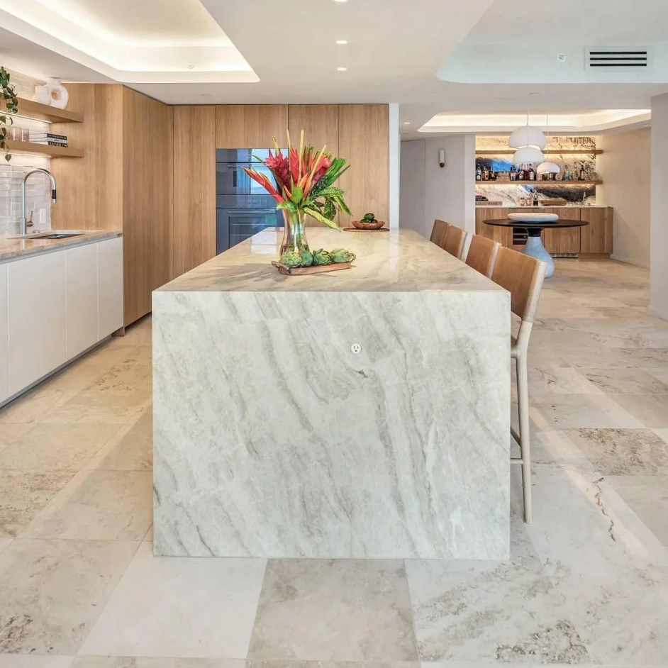 How Does Taj Mahal Quartzite Compare to Marble in Durability and Maintenance?