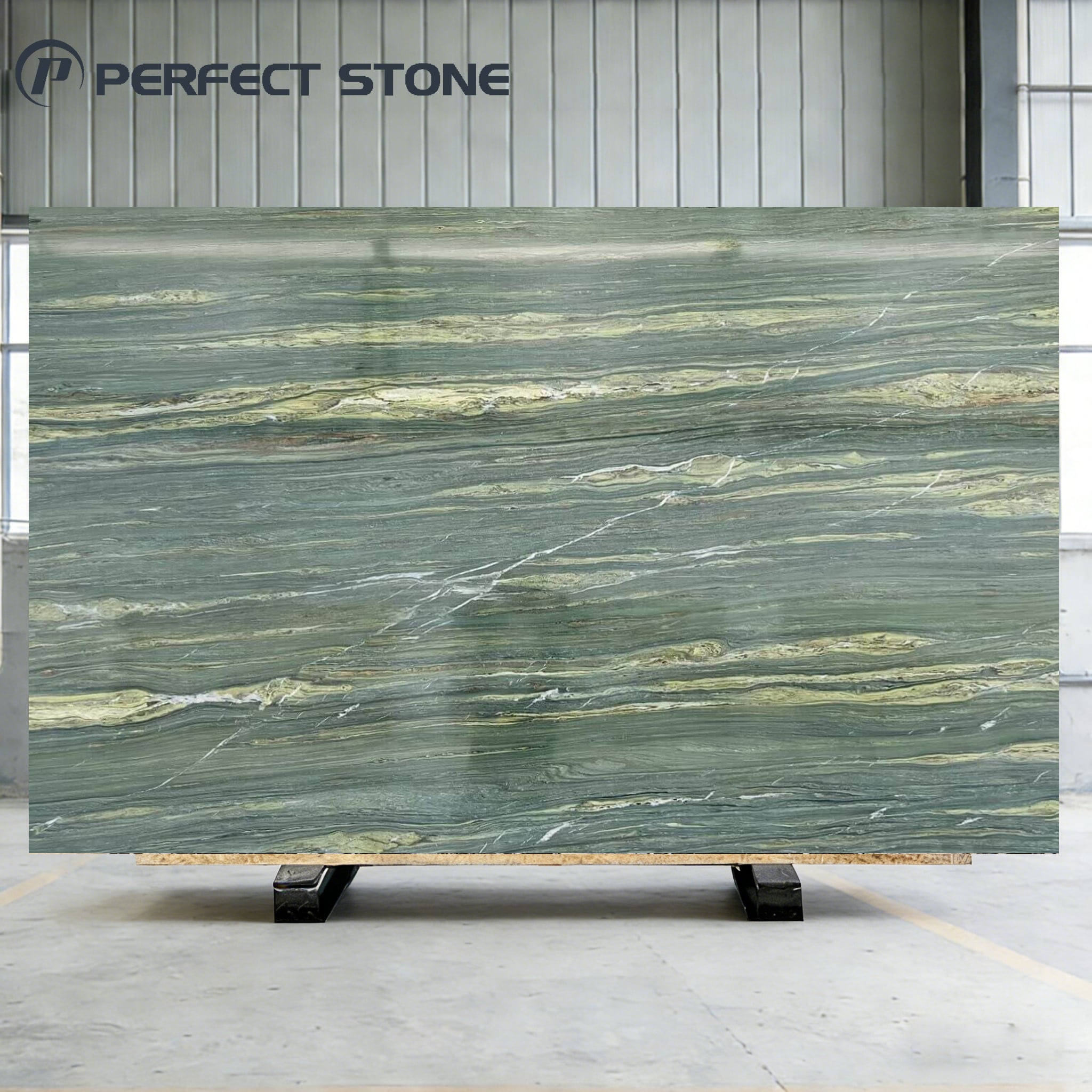 PerfectStone Placă de Marmură Verde Oasis Durabilă și Ecologică, de Lux, pentru Proiecte de Construcție Hotelieră