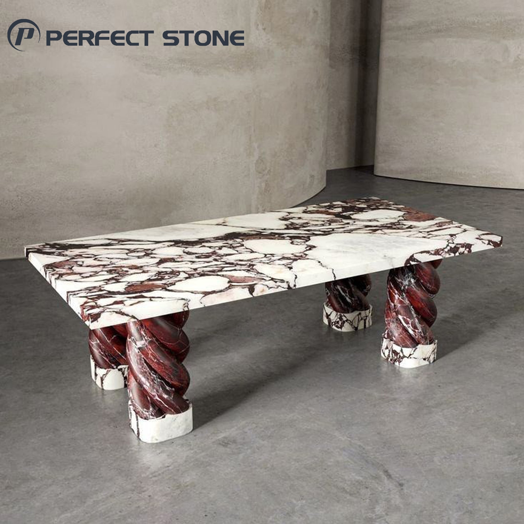 PerfectStone Natural Price Luxury Wholesale Style Marble Coffee Table For Interior Design Construction