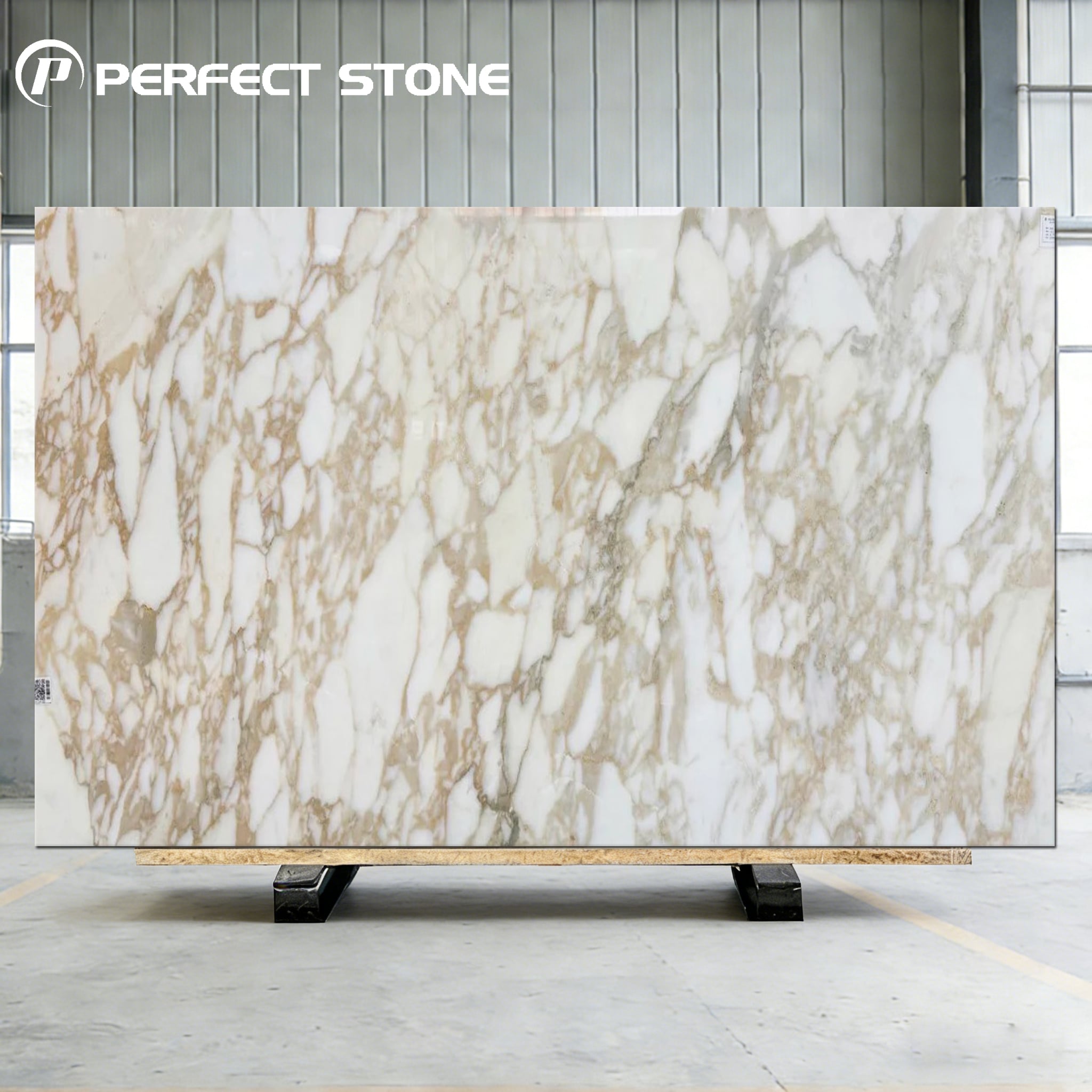 Nature Stone Calacatta Gold Marble Stone Slabs for Kitchen Countertop, Vanity, Floor, Wall