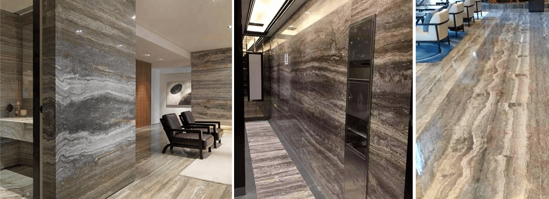 Silver Travertine applications and design image 2