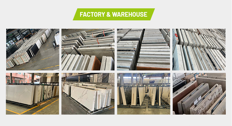 Taj Mahal sintered stone slab factory and company presentation