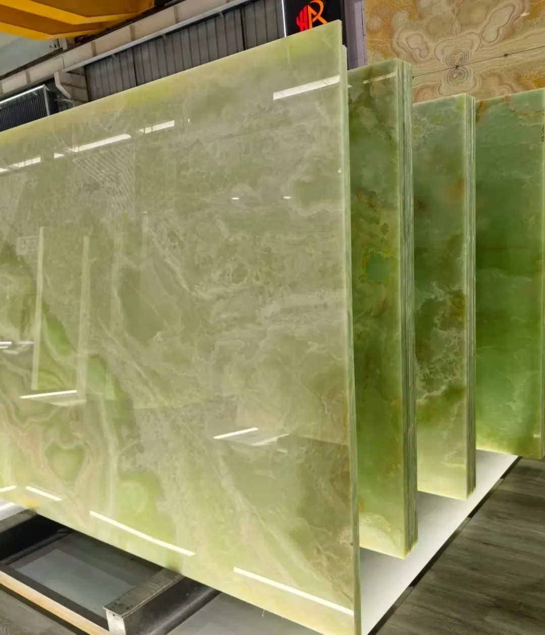 Pink onyx countertop tabletop and vanity application image 3