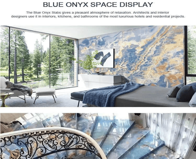 Artificial onyx decorative background wall panel with translucent jade texture