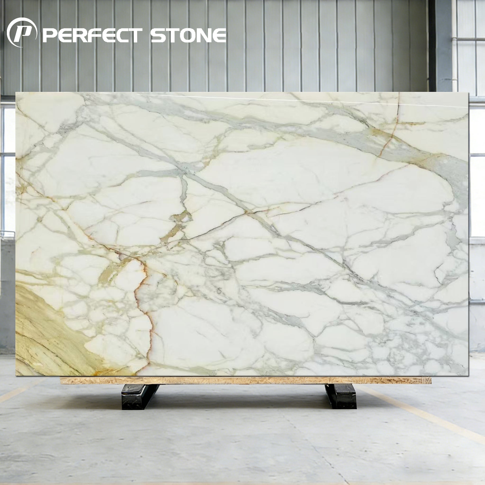 Calacatta Gold Marble Nature Stone Tiles Wall Floor Stone Block Golden Marble Table Top Italian Origin Siena Gold Marble Slab