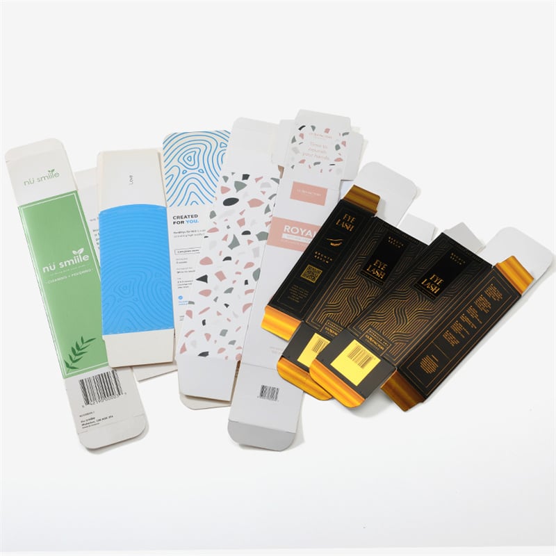 Custom Printed Tuck-End Folding Cartons for Beauty and Skincare
