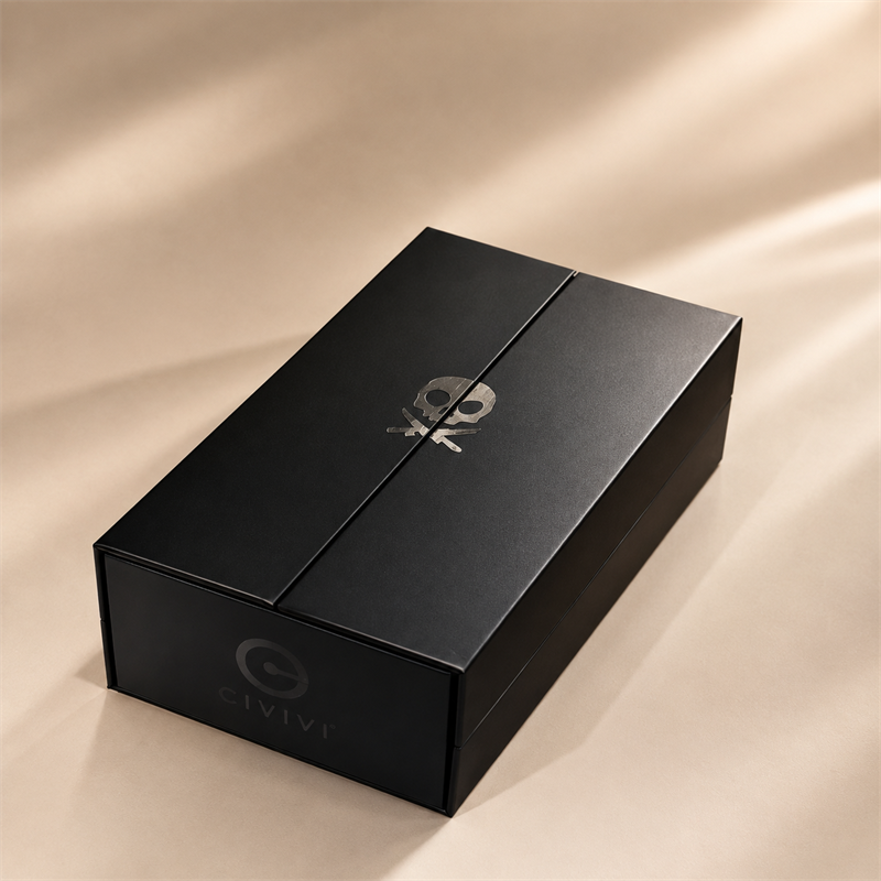 Custom Double-Door Rigid Presentation Box 