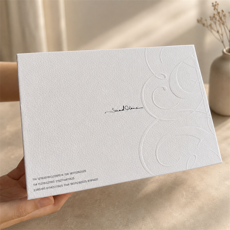 Custom Magnetic Perfume Box with Textured Paper-Wrapped EVA Insert