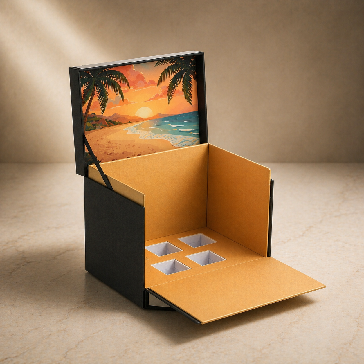 Custom Luxury Boxes with Embossed Logo for Wholesale