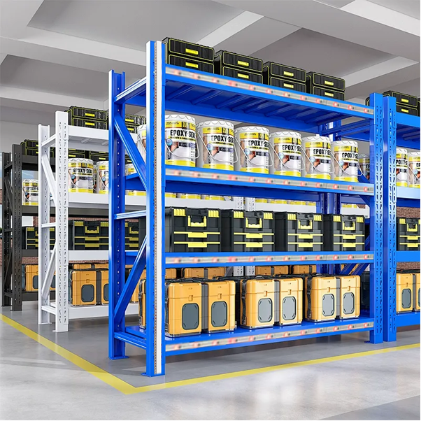 led electronic strip in the warehouse-1