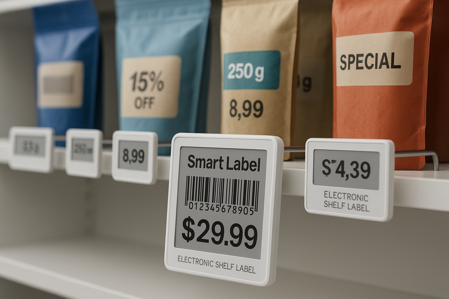 How to match the label and product when use the ESL