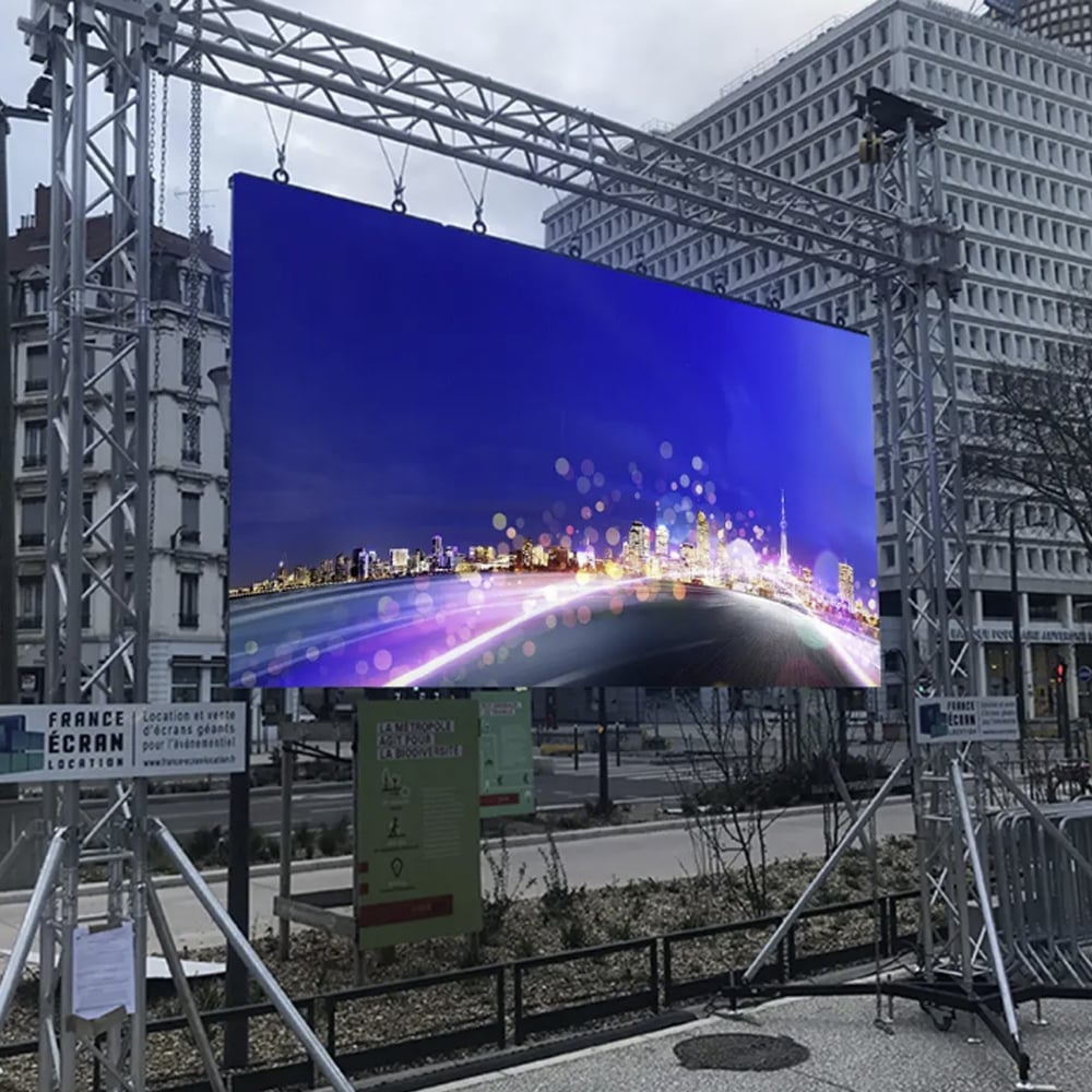 Visų spalvų Led Rodymo Panele Ekranas P3.91 Išorinės Scenos Led Ekranas Koncertui Nuoma