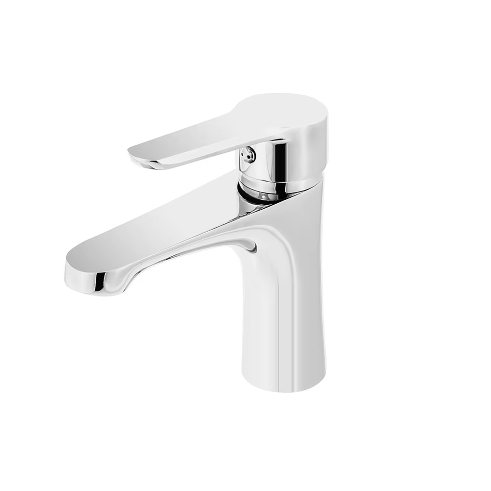 Factory Wholesale Single Lever Handle Tall  Lavatory Bathroom Washroom Water Mixer Faucet Taps For Hotel