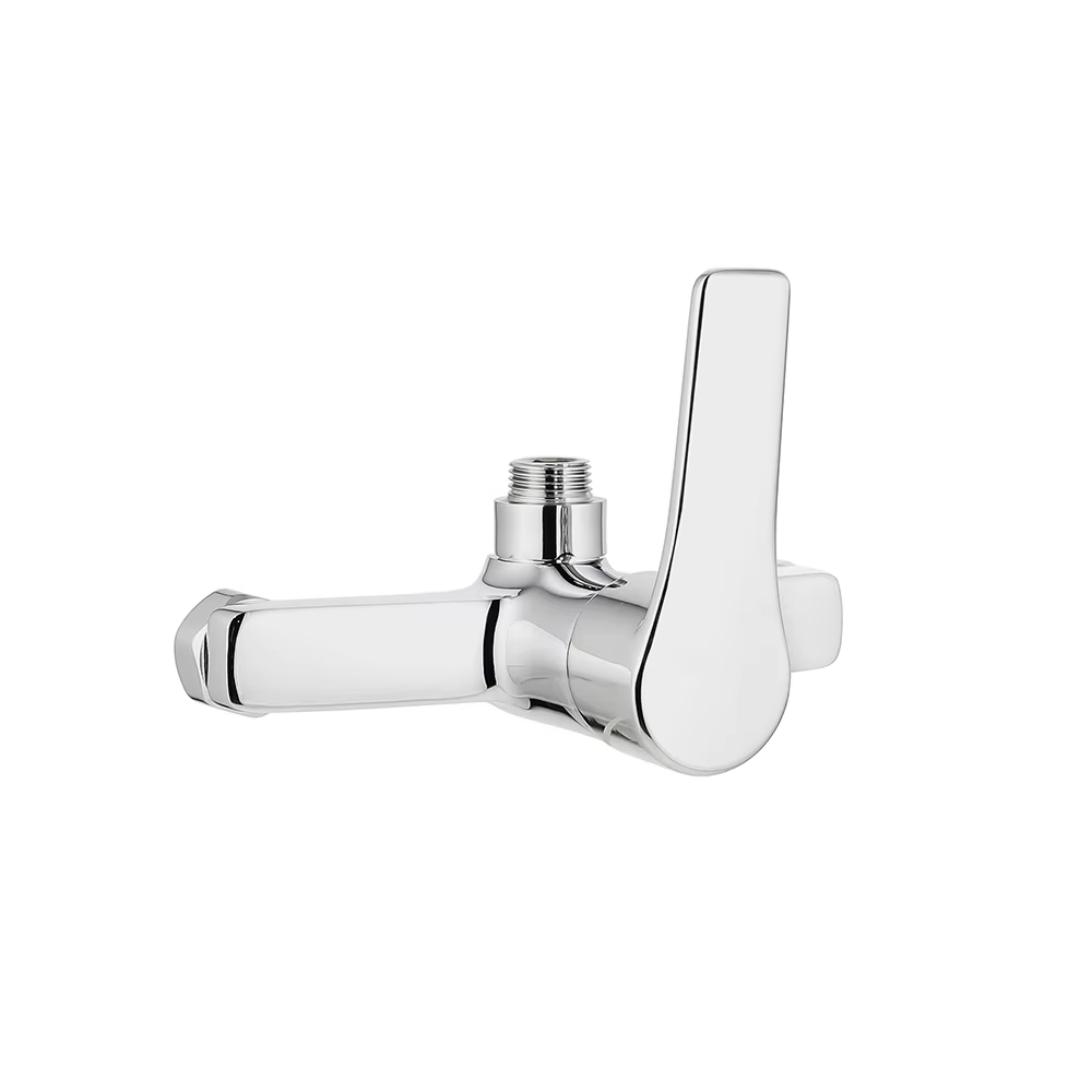 high quality low price zinc body wall mounted bathroom bathtub faucet cold and hot shower faucet mixer