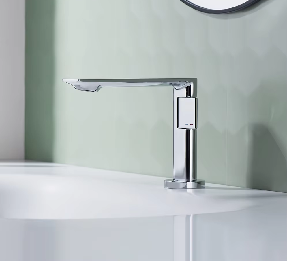 Brass Extra Long Spout Single Handle One Hole  Hot and Cold Basin Sink Mixer Faucet Bathroom Faucet Tap