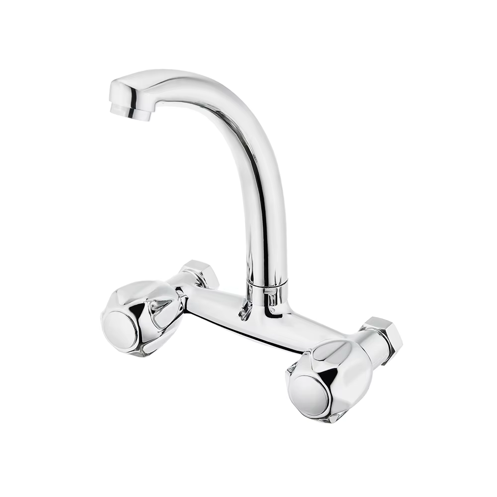 2024 New Design Kitchen Faucet Hot Cold Water Tap Brass Kitchen Faucets for Home Use