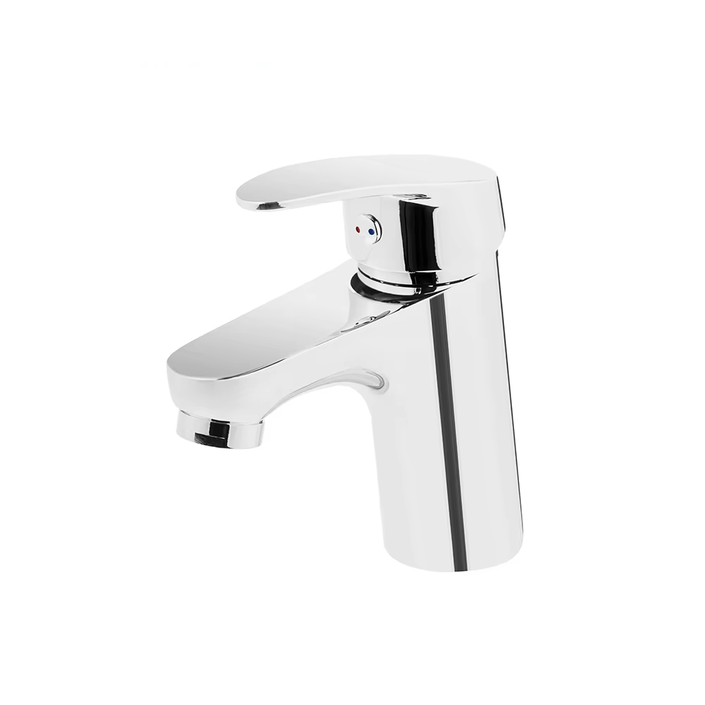 2021 New Design Household Single Handle Brass Wash Basin Faucet For Bathroom Using