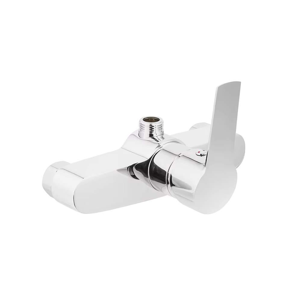 high quality low price zinc body wall mounted bathroom bathtub faucet cold and hot shower faucet mixer