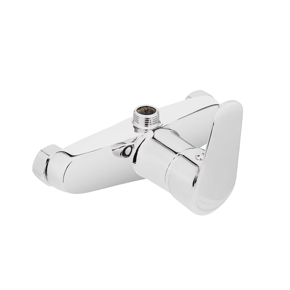 China Bathroom Brass Single Handle Saving Water Bath Shower Faucet Tap Mixer For Water