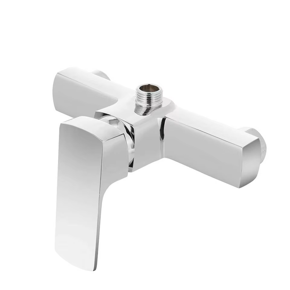 Bathroom square brass single control health faucet mixer faucet  bathroom