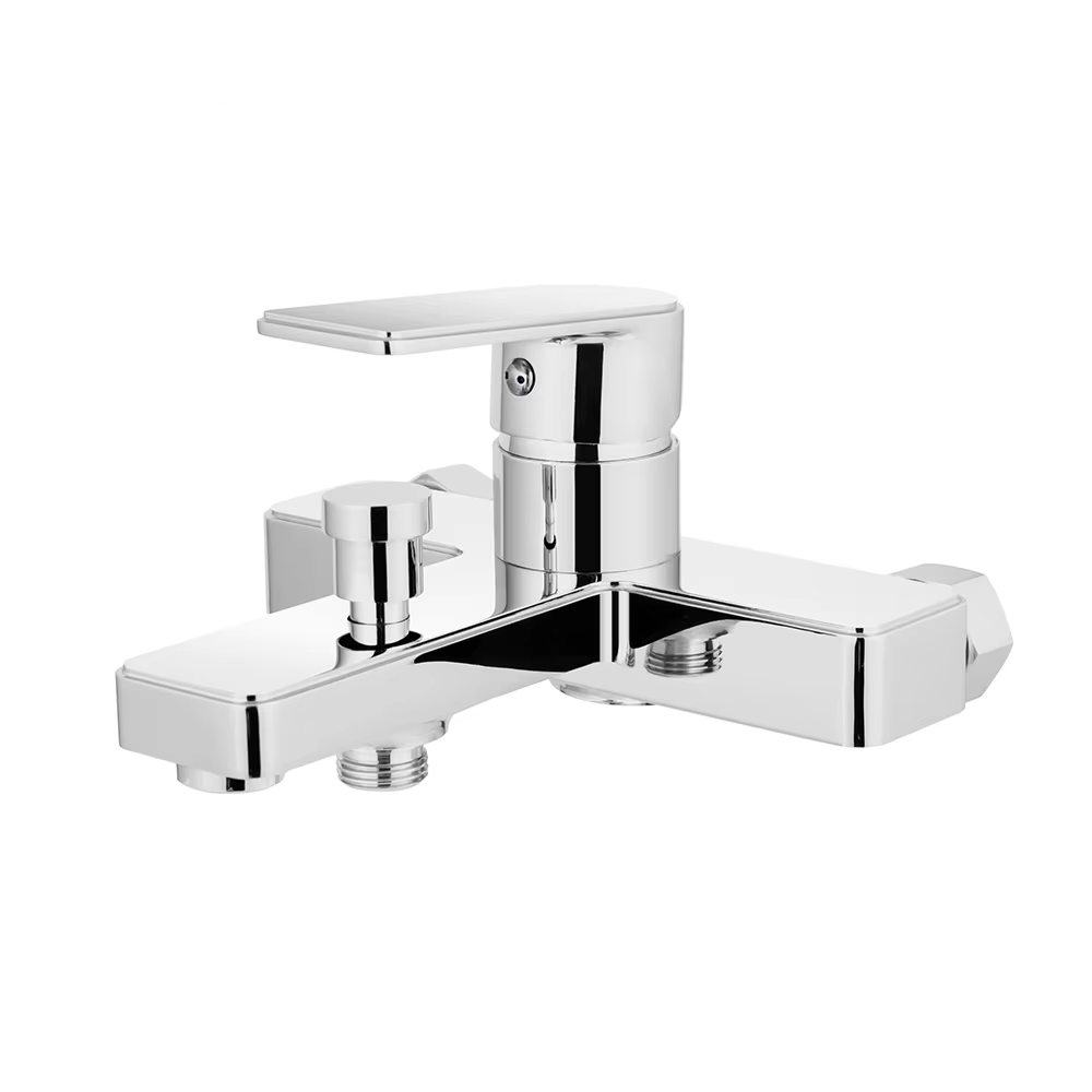 New design Bathroom fittings tap wall mounted bath shower mixer shower faucet for bathtub