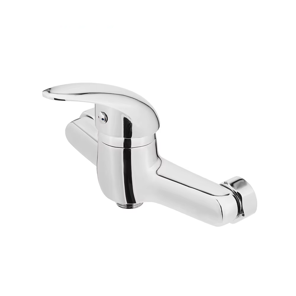 Customized Sanitary Ware Vintage Zinc Single Handle Brass Body Chromed Bathtub Bath And Shower Faucet Bathroom Taps