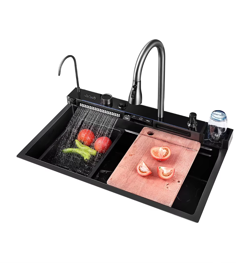 Multi Function Kitchen Sink Kitchen Sink Drain Basket Single Bowl Stainless Steel Kitchen Sink Without Faucet