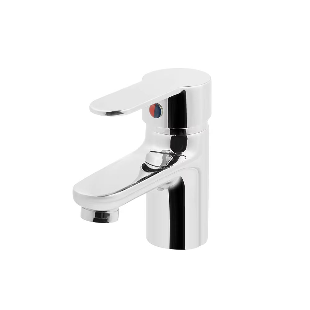 Hot Selling Good Quality Bathroom Basin Faucet with Customized Brass Basin Faucet Single Handle Metered Faucets Single Hole