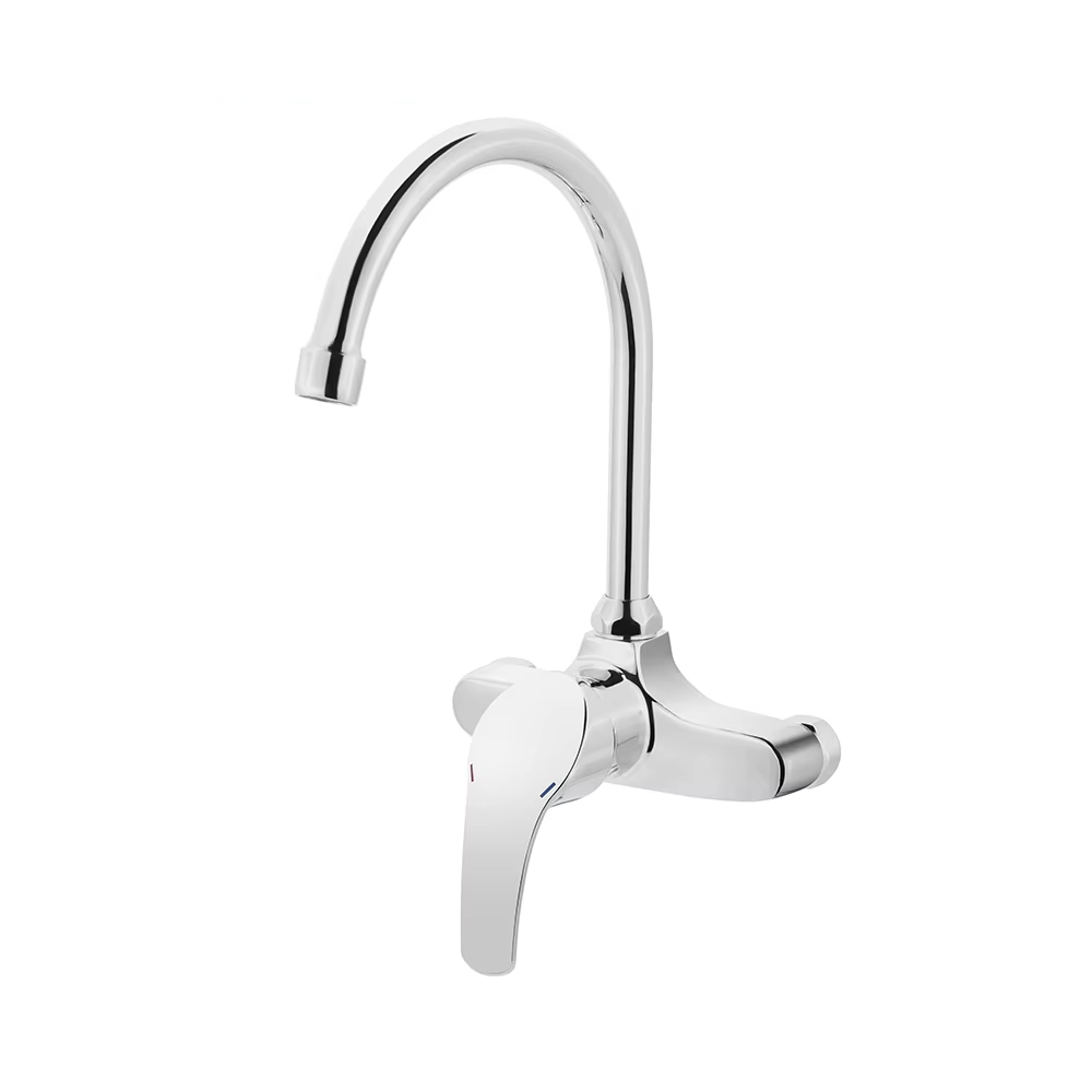 Oem Luxury Brass Hot Cold Single Handle Water Tap Kitchen Faucet For Kitchen Sink