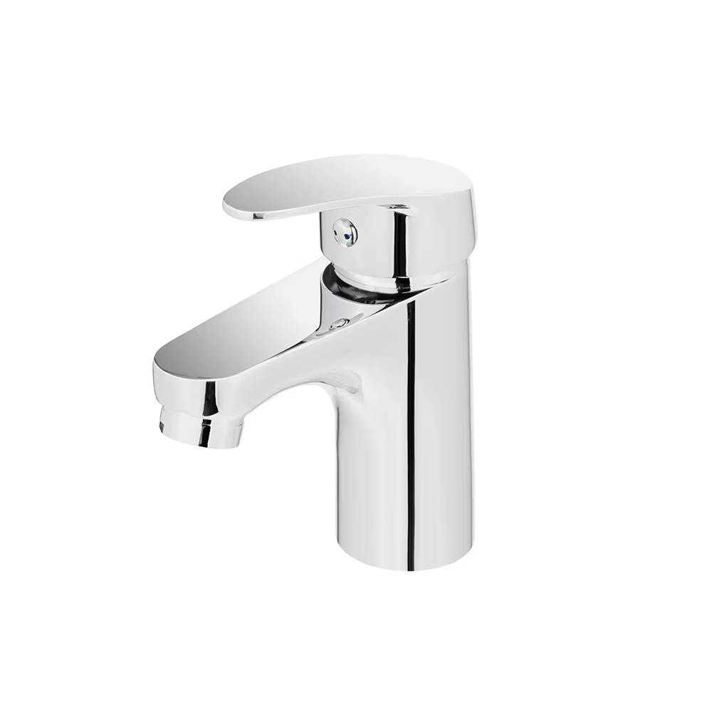 Hot Selling Bathroom Single Handle Cold Hot Water Mixer Basin Faucet For Home Use