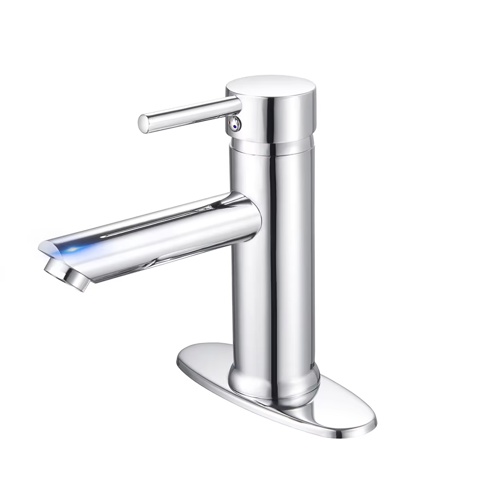 Latest Design Brass Body Zinc Handle Single Lever Basin Faucet Black Basin Mixer Faucet