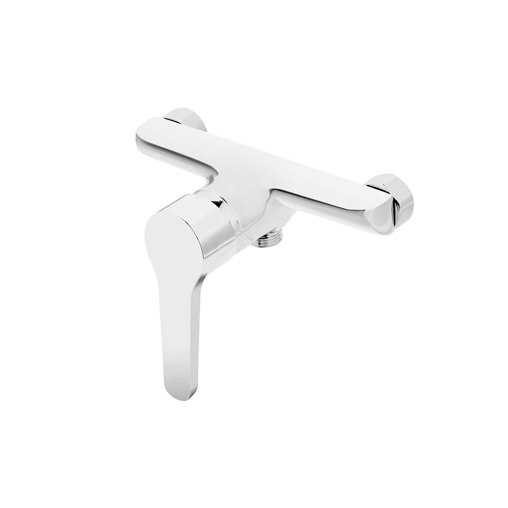 Free sample Bathroom Black Wall Mounted Hot And Cold Water Tap Mixer Bathtub Tub Faucets For Shower Set