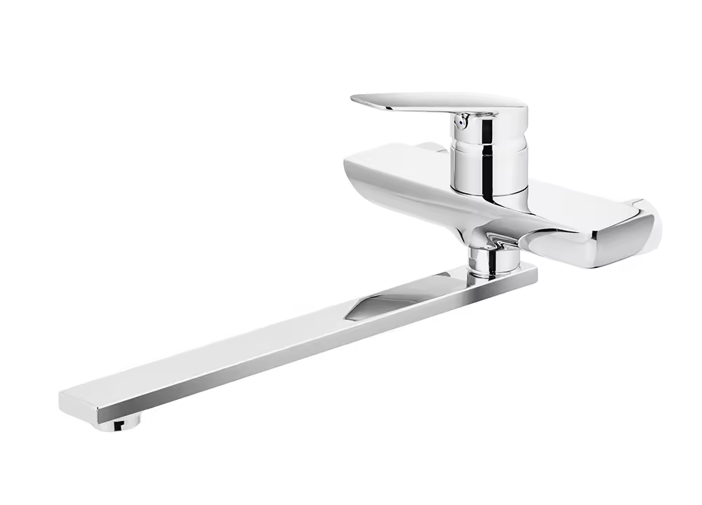 2023 Wholesale Modern Water Saving Commercial Single Lever Instant Hot Cold Water Tap Bathroom Sink Faucet