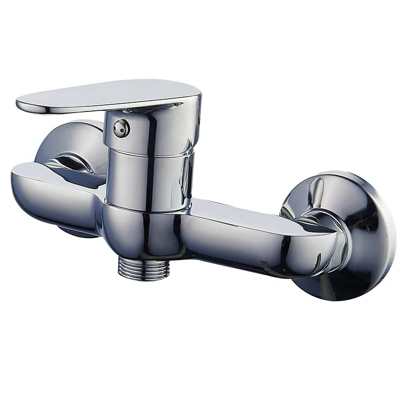 2022 Hot Sale Household wall mounted brass single lever saving water bathroom bath shower faucet