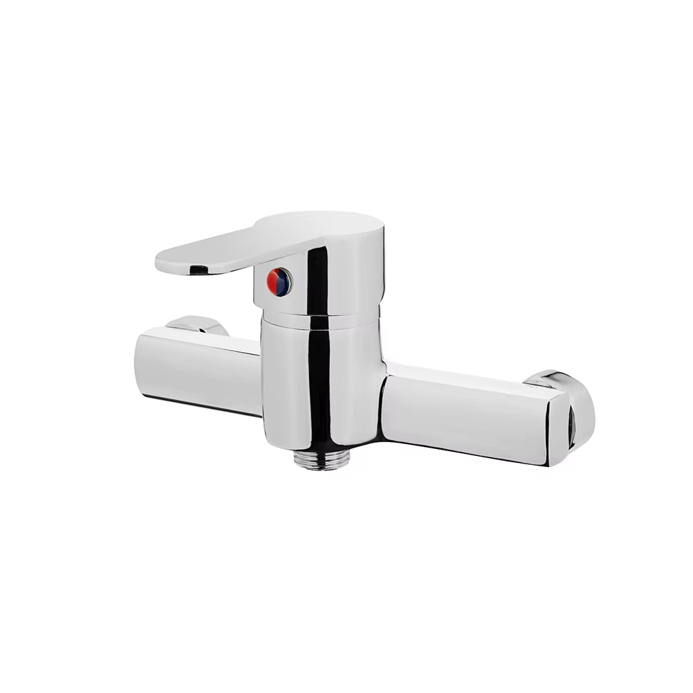 Most Popular Durable Shower Wall Mounted Bath Tap Water Mixer Toilet Brass Shower Faucet