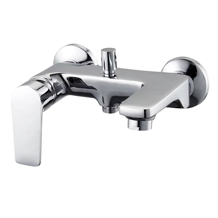 Wholesale High Quality Modern Household Bathroom Brass Sink Bath Faucet With One Handle