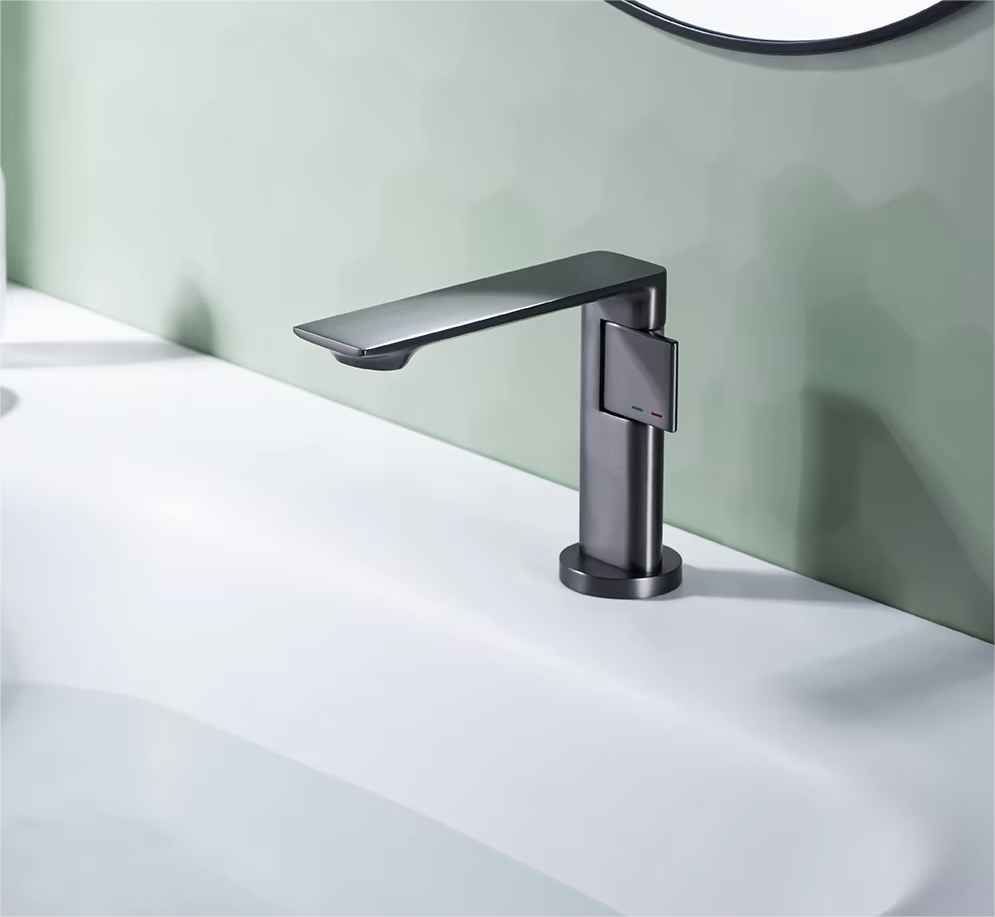 Hot Sale Brass Extra Long Spout Single Handle One Hole Basin Sink Mixer Faucet Lavatory Vanity Tap