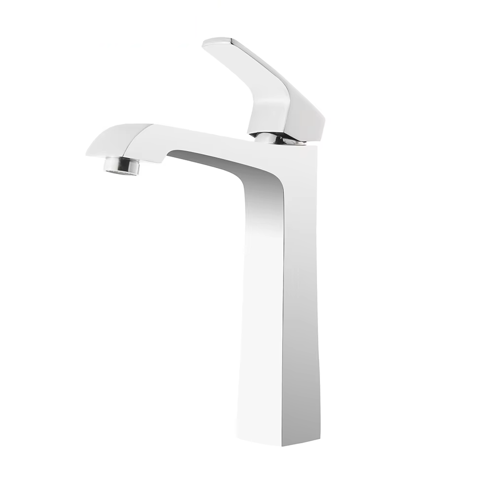Modern Customized Surface Finish Basin Taps  Bathroom Single Handle Mixer Brass Basin Faucet