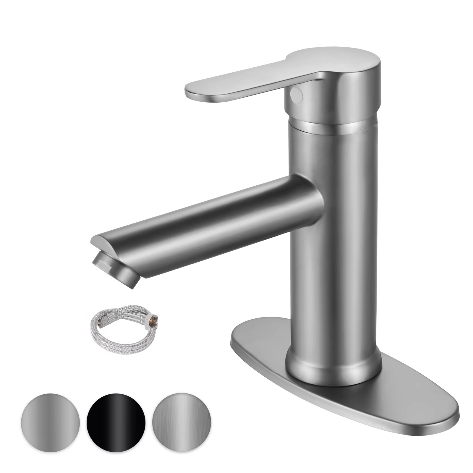 Matt Black  Thermostatic Shower Mixer Complete Faucet Set Single Handle Bathroom Gun Grey Faucet