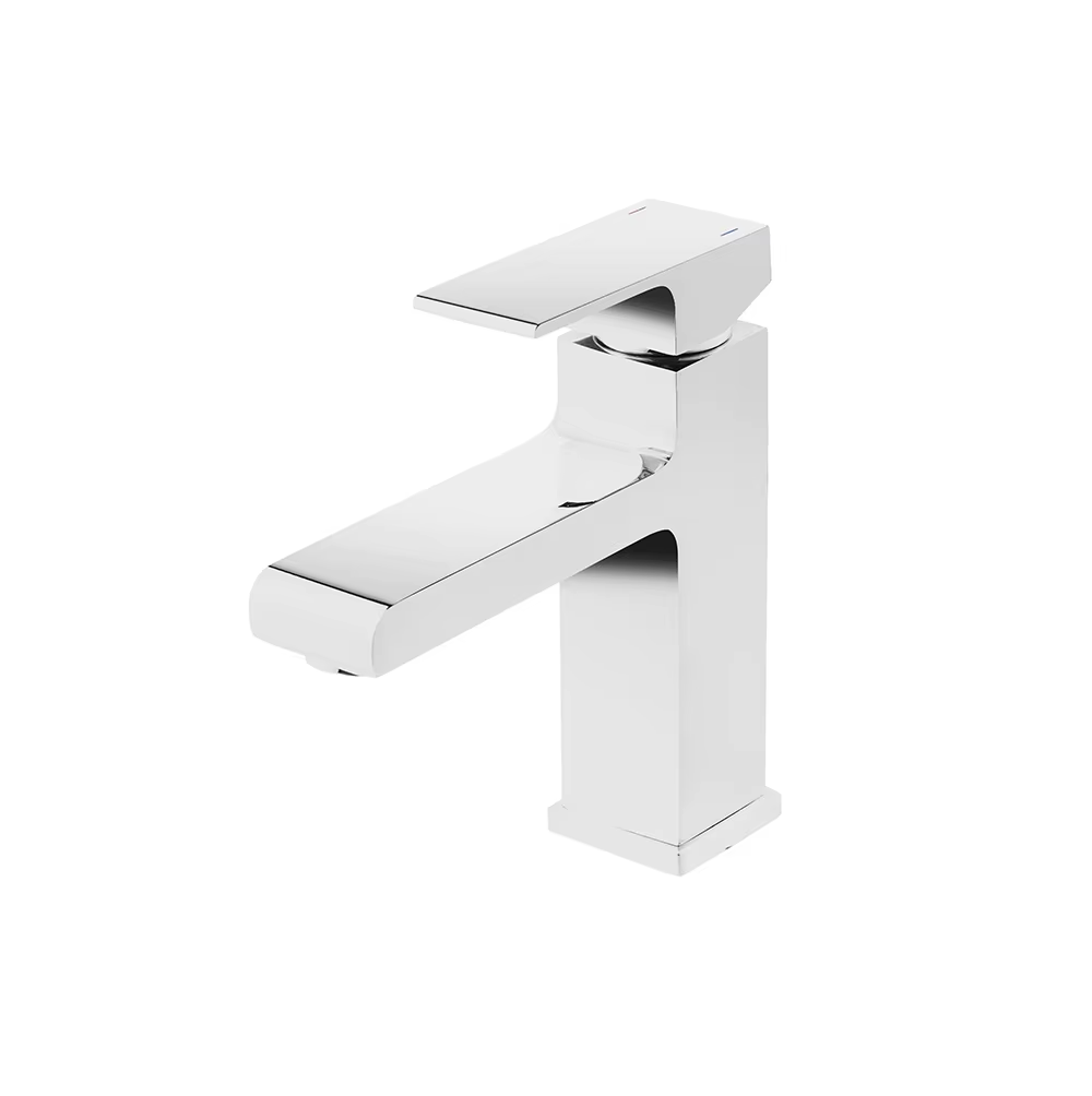 Hot Selling Ceramic Cartridge Basin Faucet Taps  Hot And Cold Square Body Faucet Mixers