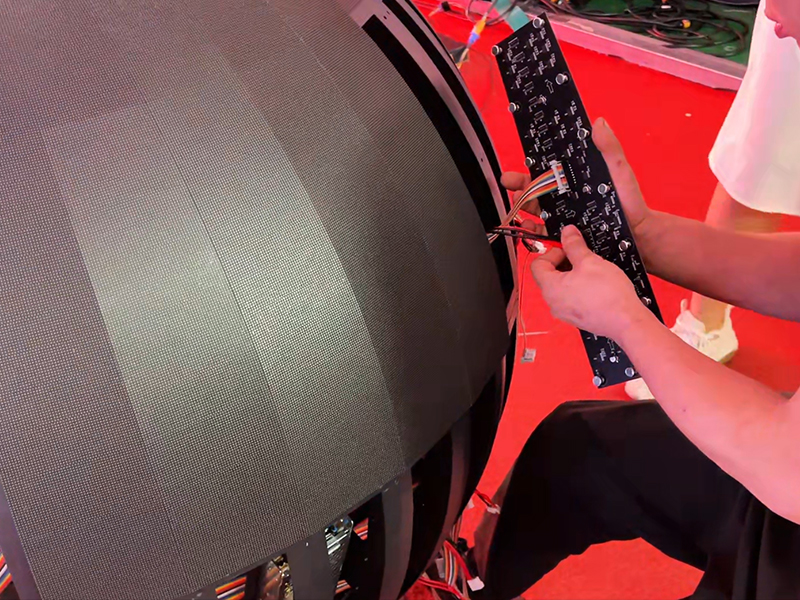 From Parts to Perfection: How Toosen Assembles Spherical LED Displays