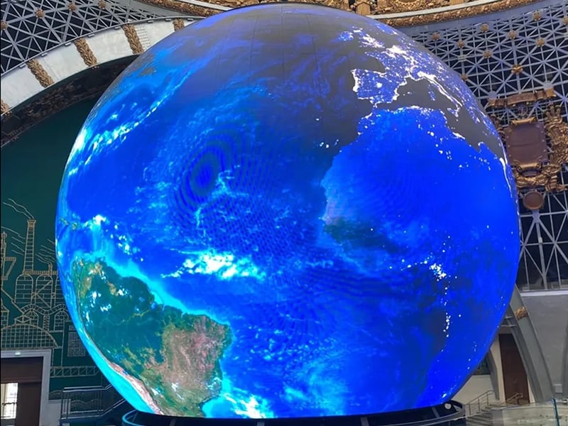 Energy-Saving Spherical LED Display Solution