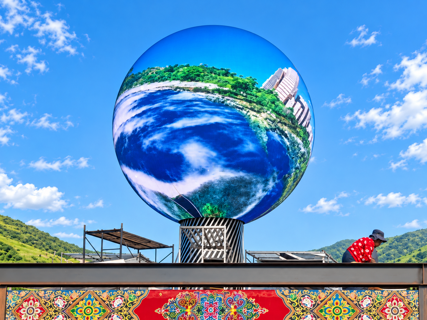 Australia Outdoor P5 LED Ball Display Project – 5m Diameter
