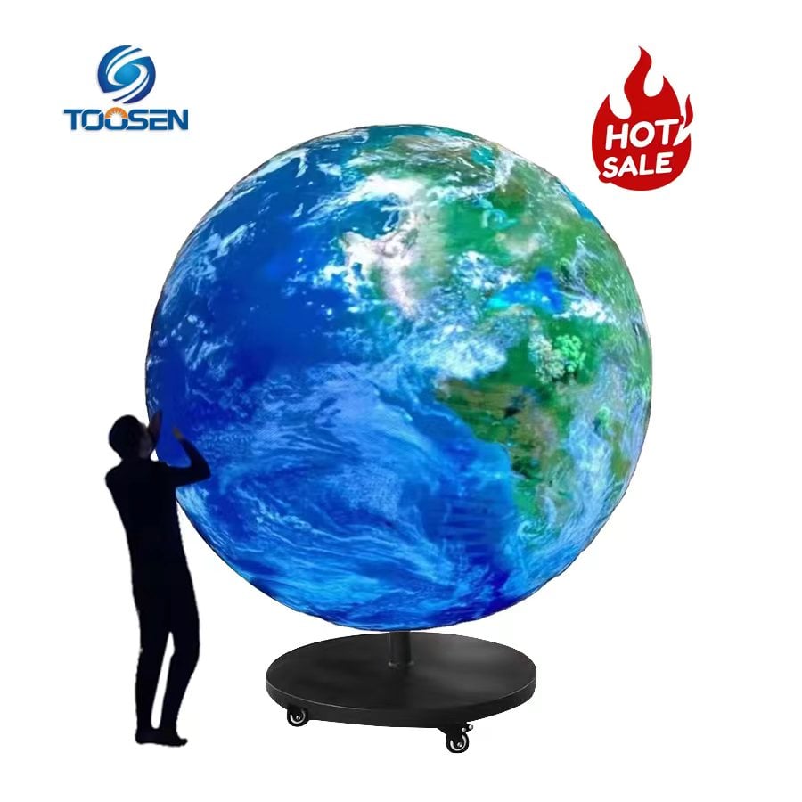 Creative Displays of Spherical LED Screens in Hotels and Resorts