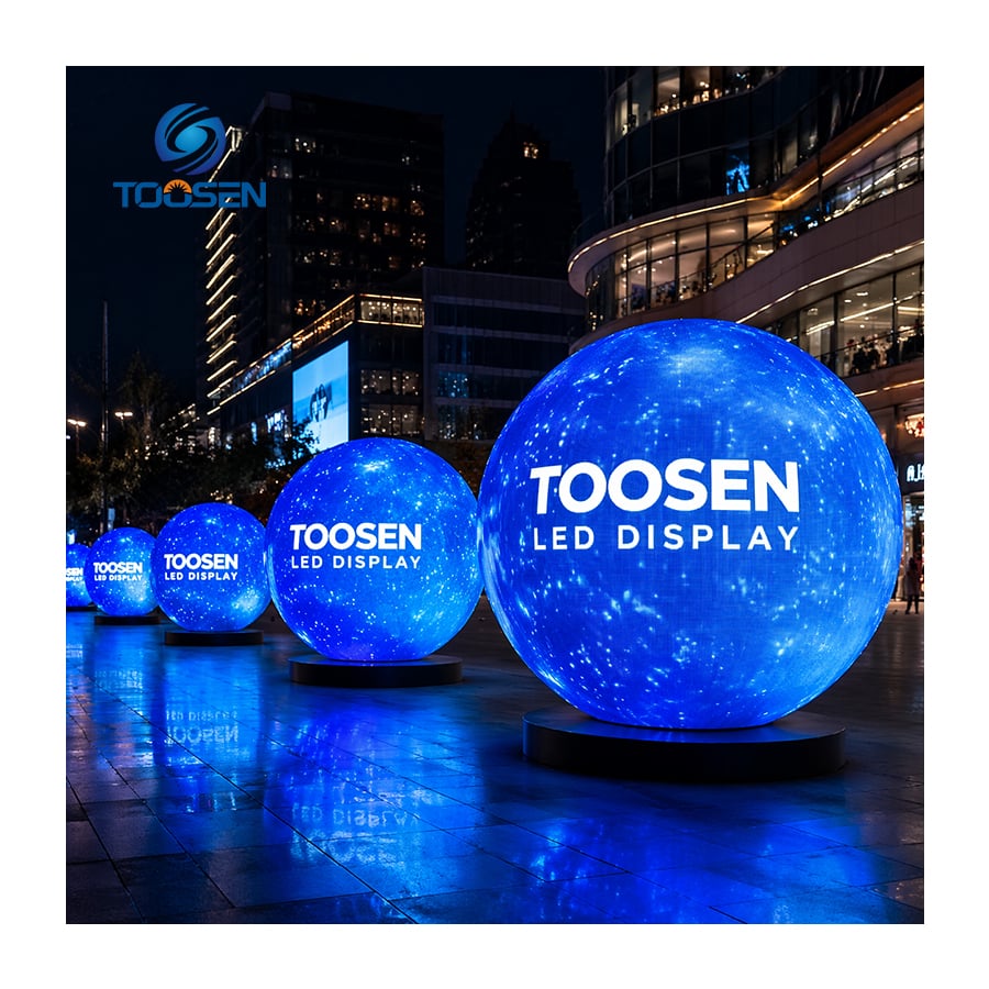 P3 Floor-standing Globe LED Display