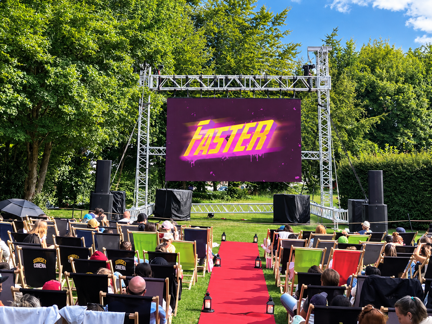 Spain Outdoor LED Display Project – 4m × 3m High-Refresh LED Screen
