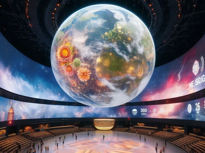 How Small LED Modules Achieve 360° Seamless Spherical LED Displays Without Black Borders