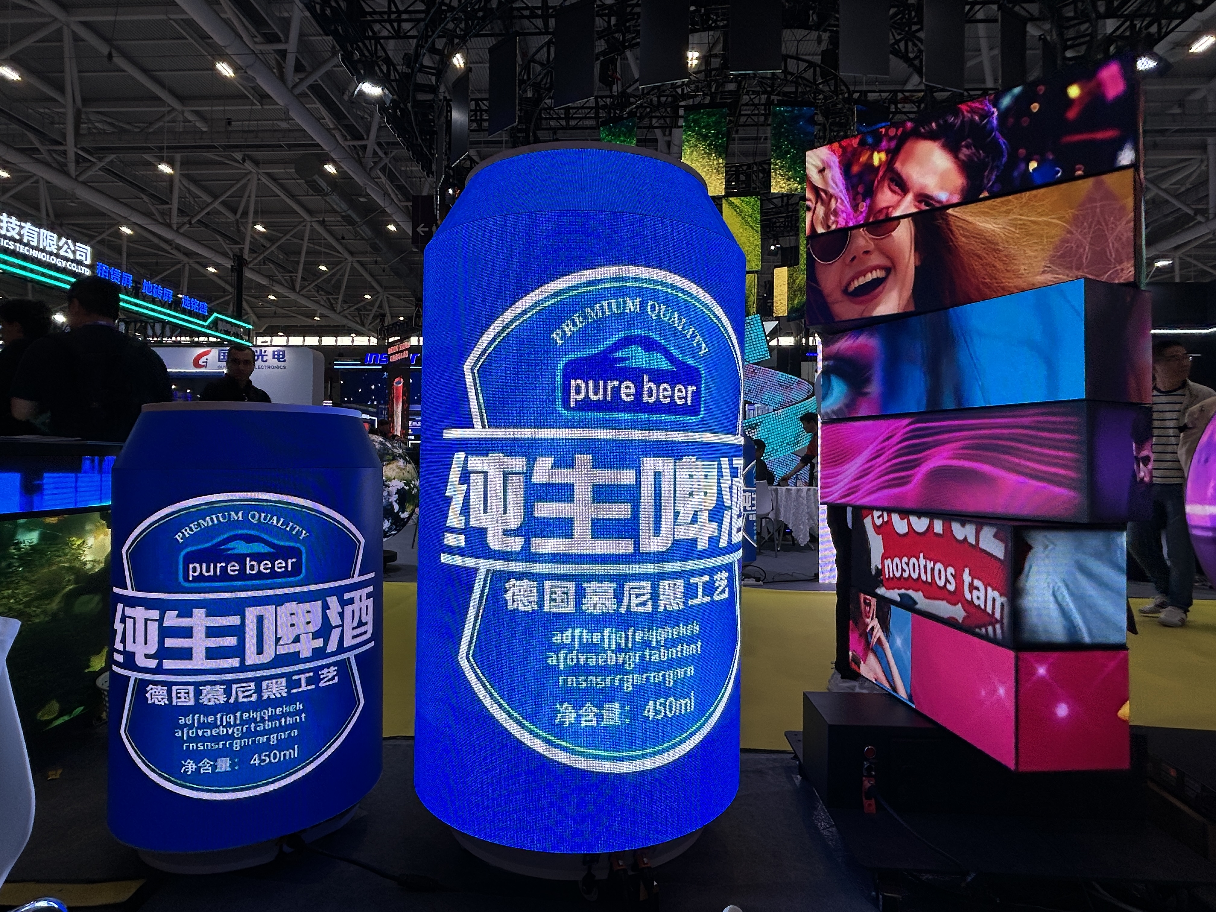 Can-Shaped LED Display: A Creative Retail and Event Marketing Solution