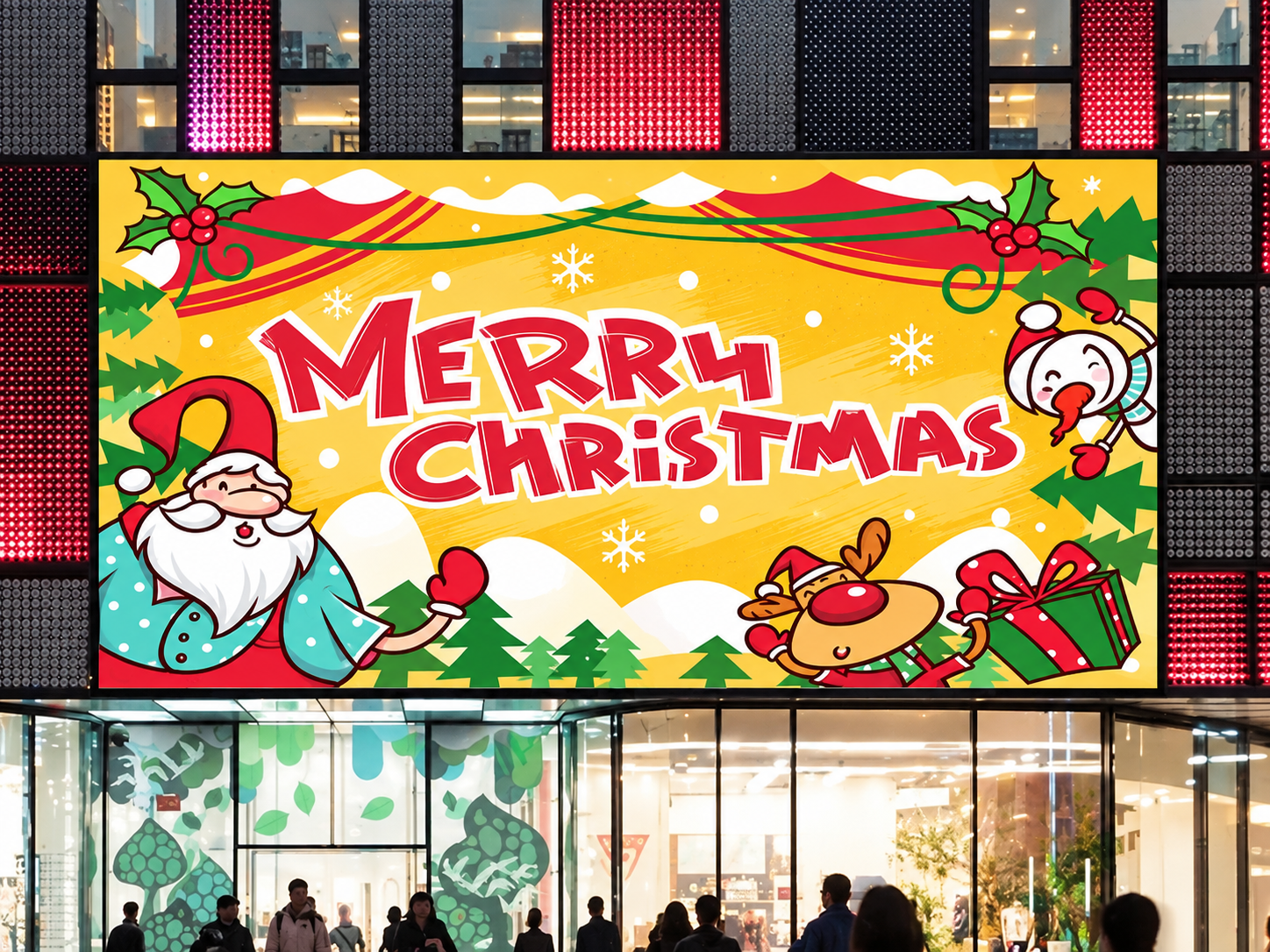 Ohio, USA Outdoor P6 LED Screen Project – 9.6m × 4.8m High Refresh LED Display